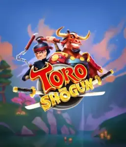 Enter the vibrant world of the Toro Shogun game by ELK Studios, showcasing a daring samurai and a playful red bull joining forces on an adventure. This graphic depicts the blend of animation-style Japanese adventure, set against a picturesque forest backdrop. Ideal for those interested in cultural fusions in gaming, offering a thrilling adventure.